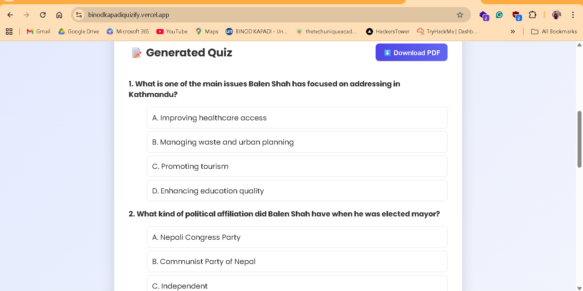 Quizify screenshot 7